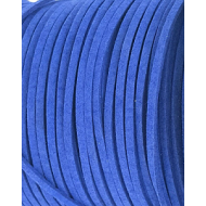 Suede 3mm Kobalt BLauw